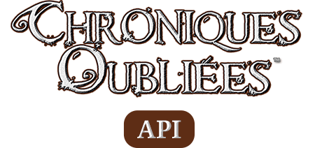Chroniques oubliées – API